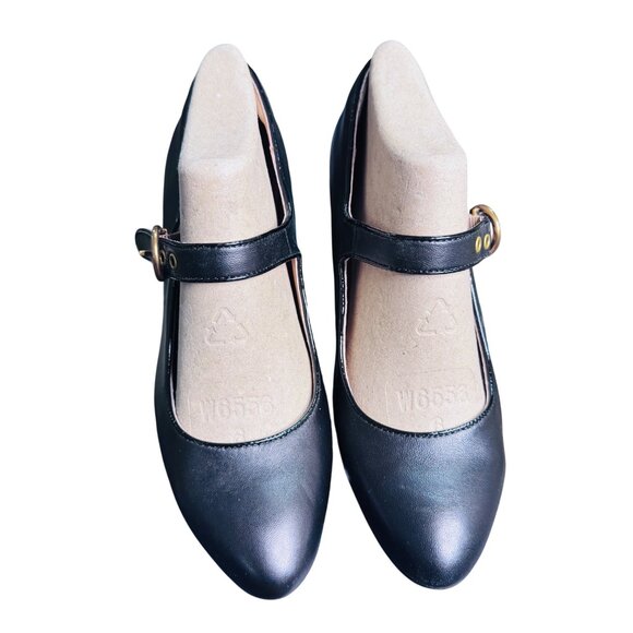 Sofft Petra Mary Jane Pumps Leather Black Heels Comfortable W 7 NIB MSRP $119.95 - Picture 8 of 8